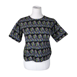 Unisex Vimma - Short-sleeved blouse, size 36 - Black (1)