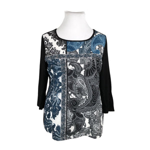 Unisex Gerry Weber - Tricot shirt, size 42 - Black (1)