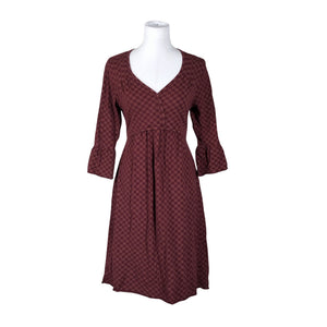 Unisex House of Lola - Tricot dress, size 40 - Wine red (1)