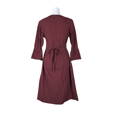 Unisex House of Lola - Tricot dress, size 40 - Wine red (2)