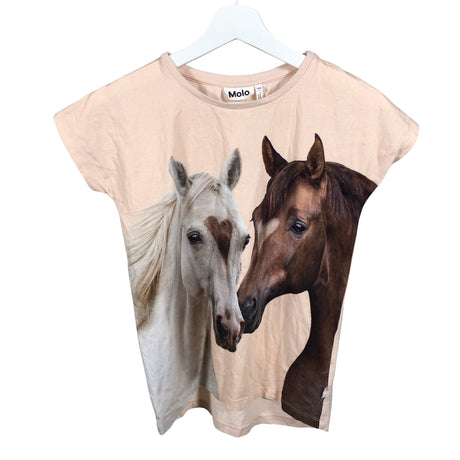 Unisex Molo Kids - T-shirt, size 158 - 164 - Light pink ()