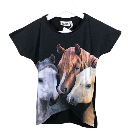 Unisex Molo Kids - T-shirt, size 158 - 164 - Black ()
