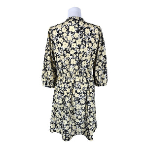 Unisex MSCH Copenhagen - Schiffon dress, size 38 - Yellow (2)