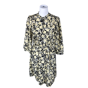 Unisex MSCH Copenhagen - Schiffon dress, size 38 - Yellow (1)