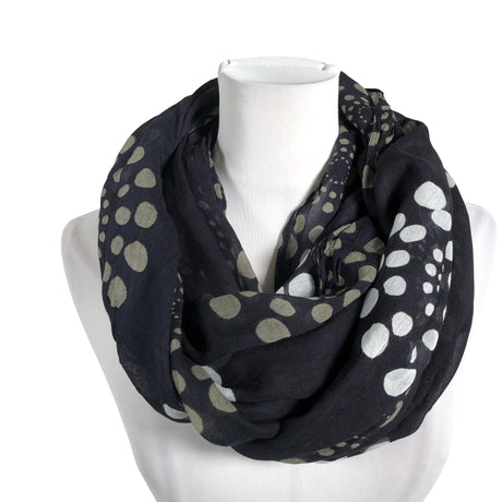 Unisex L'asessor - Circle scarf, size Midi - Blue ()