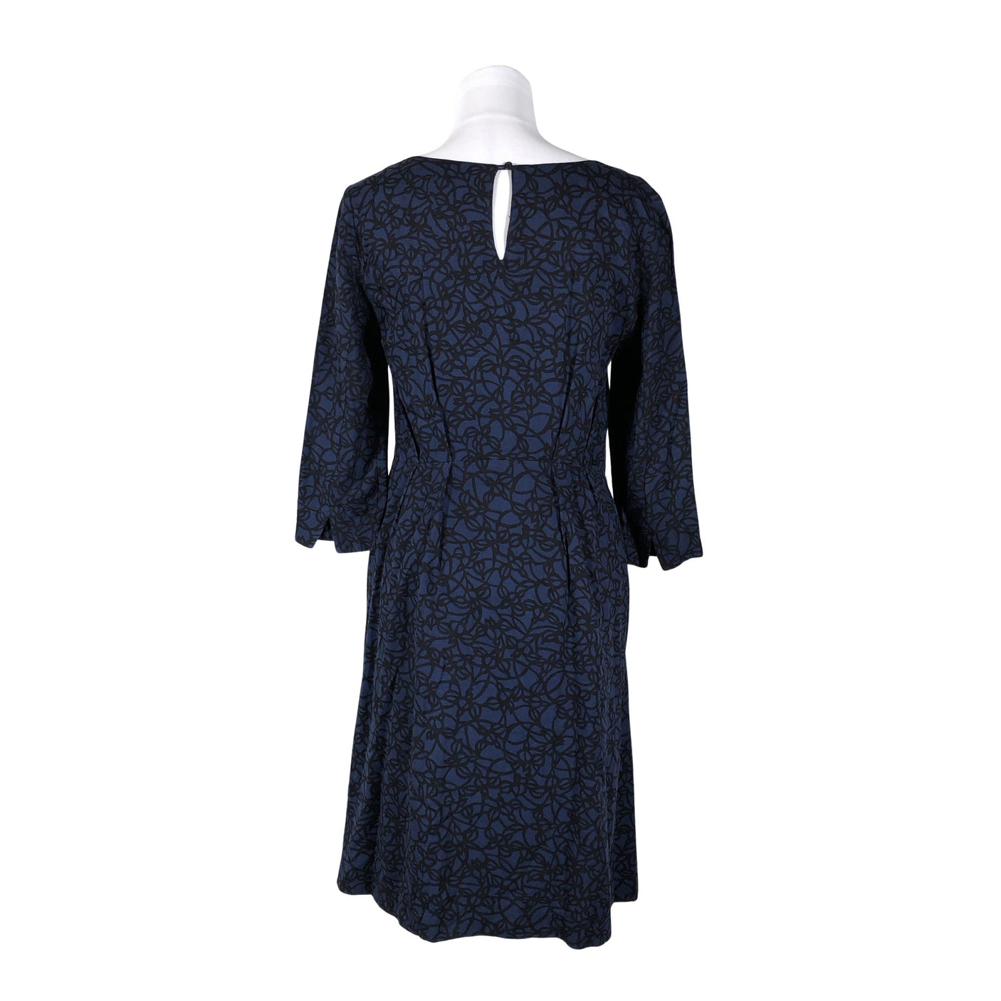 Unisex Noa Noa - Schiffon dress, size 38 - Blue (2)
