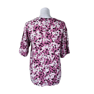 Unisex Marimekko - Short-sleeved blouse, size 34 - Pink (2)