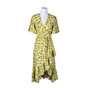 Unisex Loavies - Schiffon dress, size 38 - Yellow (1)