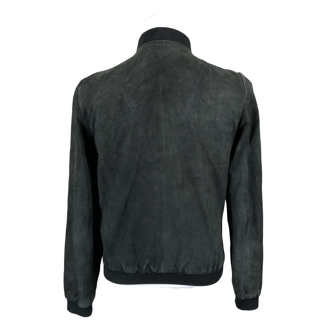 Unisex Human Scales - Leather jacket, size M - Green (2)