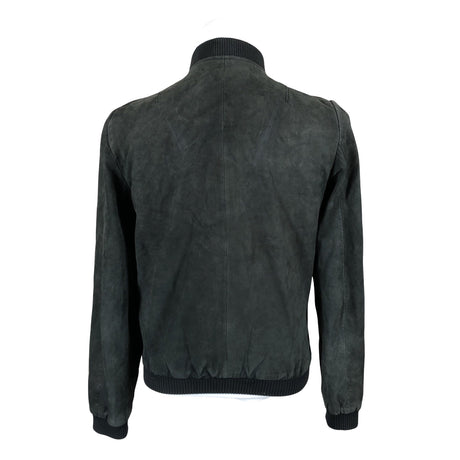 Unisex Human Scales - Leather jacket, size M - Green (2)