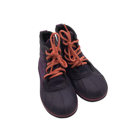 Unisex Crocs - Winter shoes, size 30 - Violet (2)