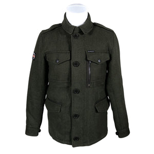 Unisex Superdry - Wool coat, size M - Green (1)