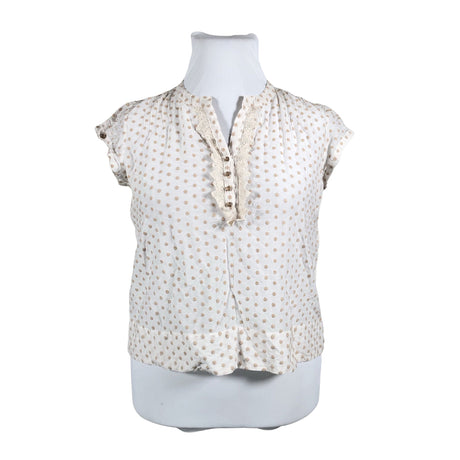 Unisex Gerard Darel - Short-sleeved blouse, size 44 - White ()