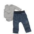Unisex Newbie - Body, size 62 - 68 - Gray ()