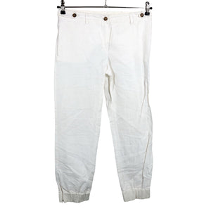 Unisex 'S MaxMara - Slacks, size 36 - White (1)