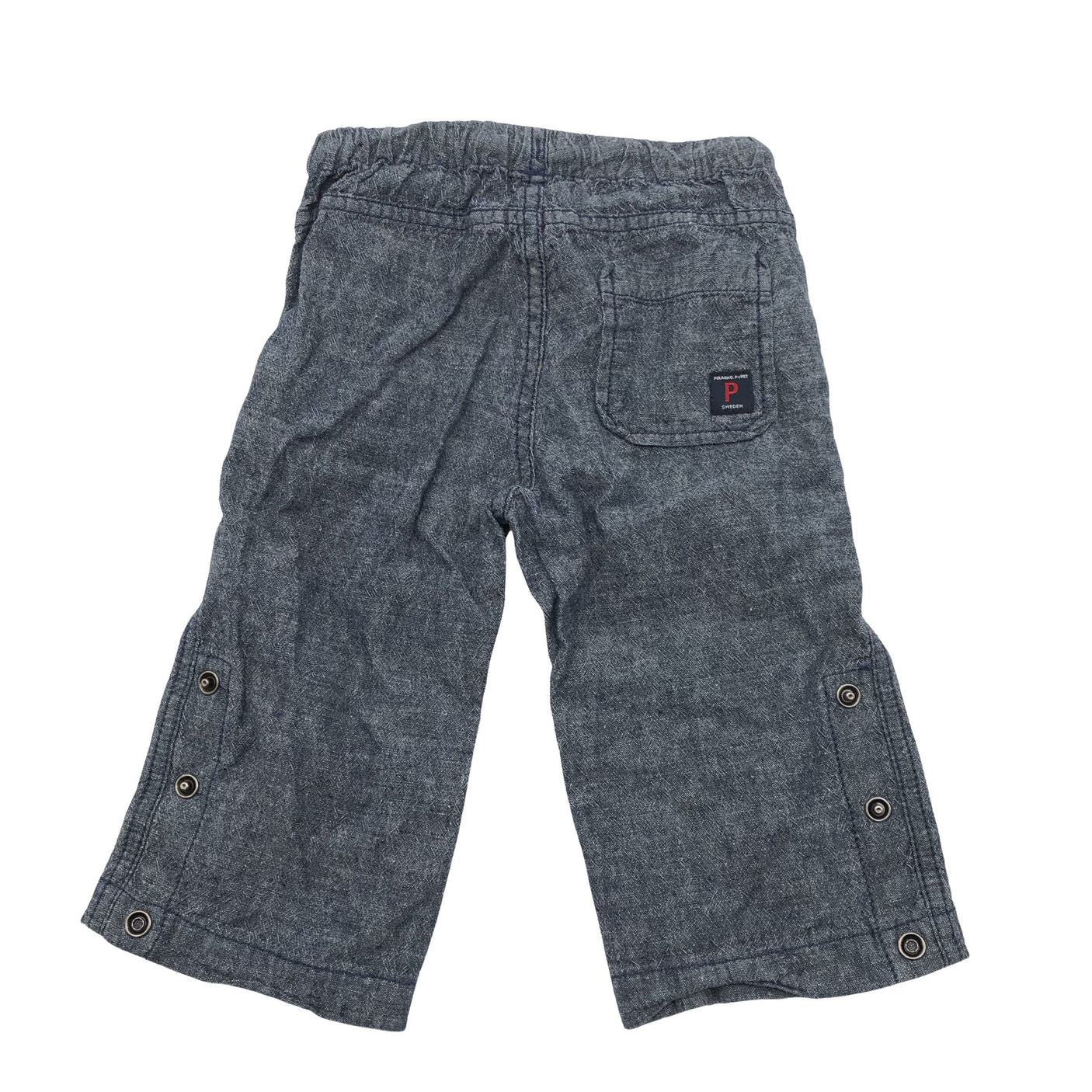 Unisex Polarn O. Pyret - Slacks, size 68 - 74 - Blue (2)