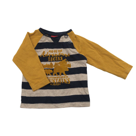 Unisex s.Oliver - Tricot shirt, size 62 - 68 - Yellow ()