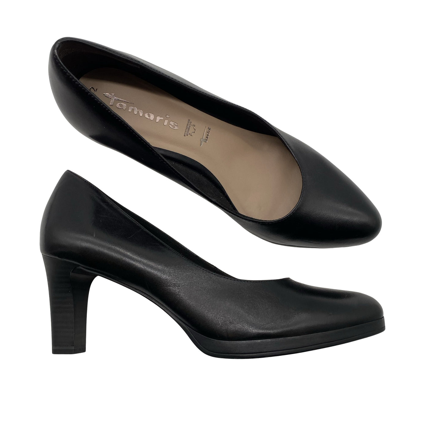 Unisex Tamaris - High heels, size 42 - Black (1)