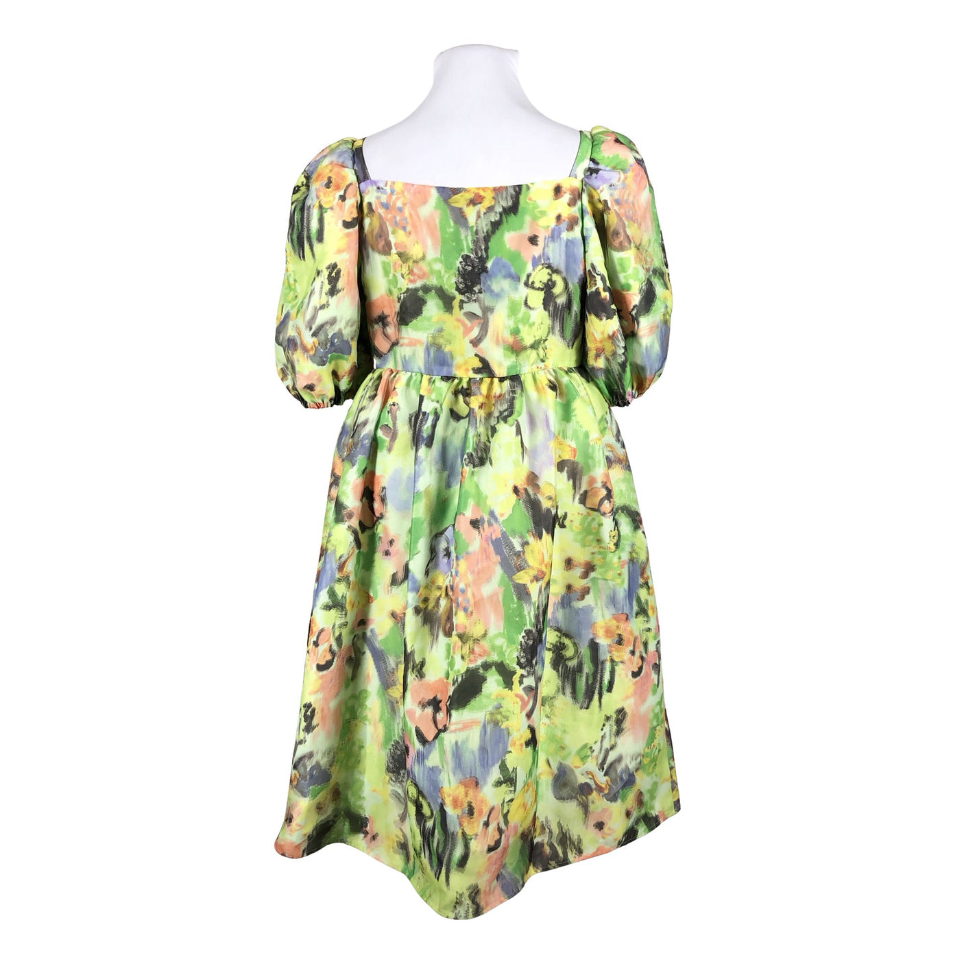 Unisex Stine Goya - Schiffon dress, size 42 - Green (3)