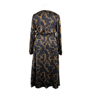 Unisex Uhana Design - Schiffon dress, size 42 - Black (3)