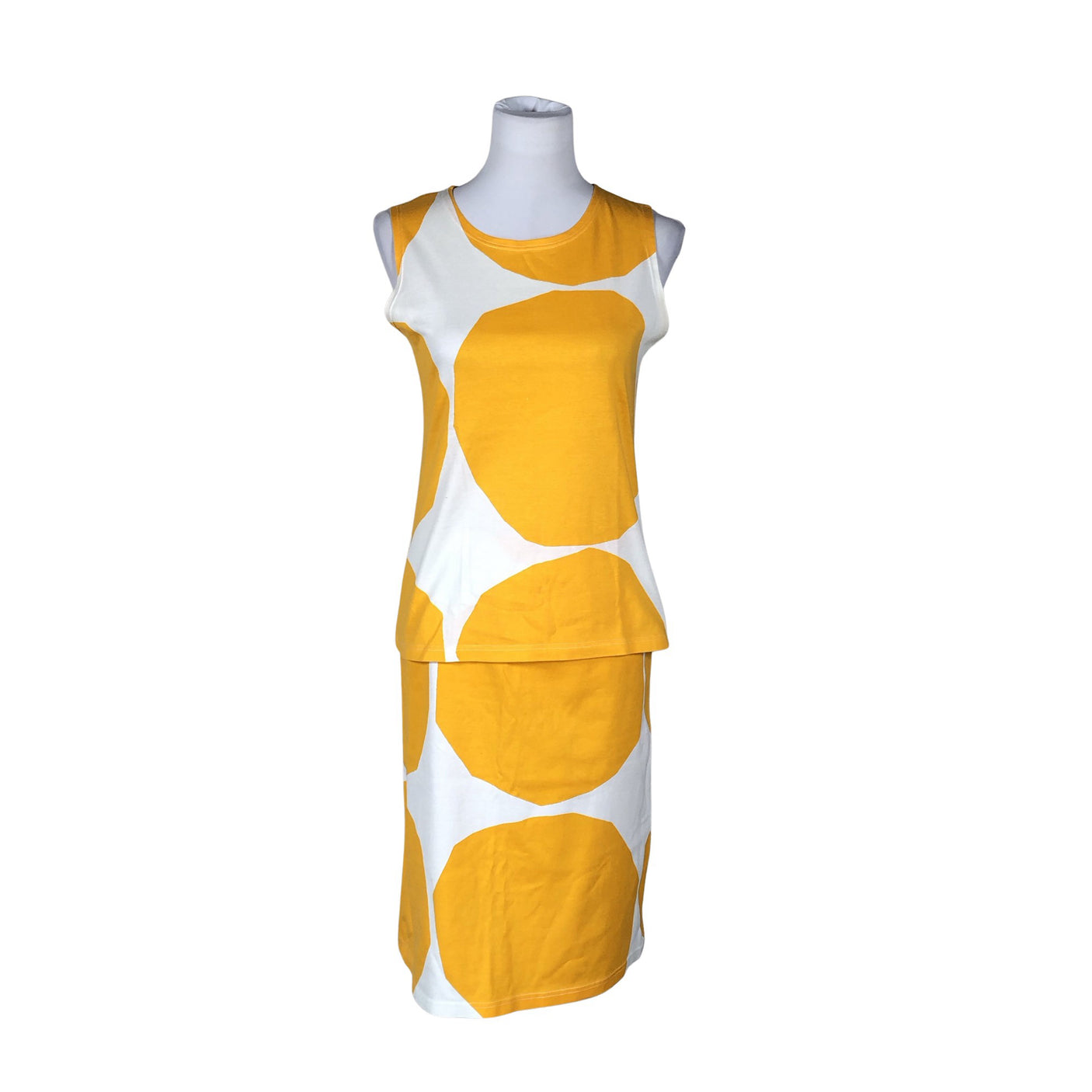 Unisex Marimekko - Tricot tank top, size 38 - Yellow (1)