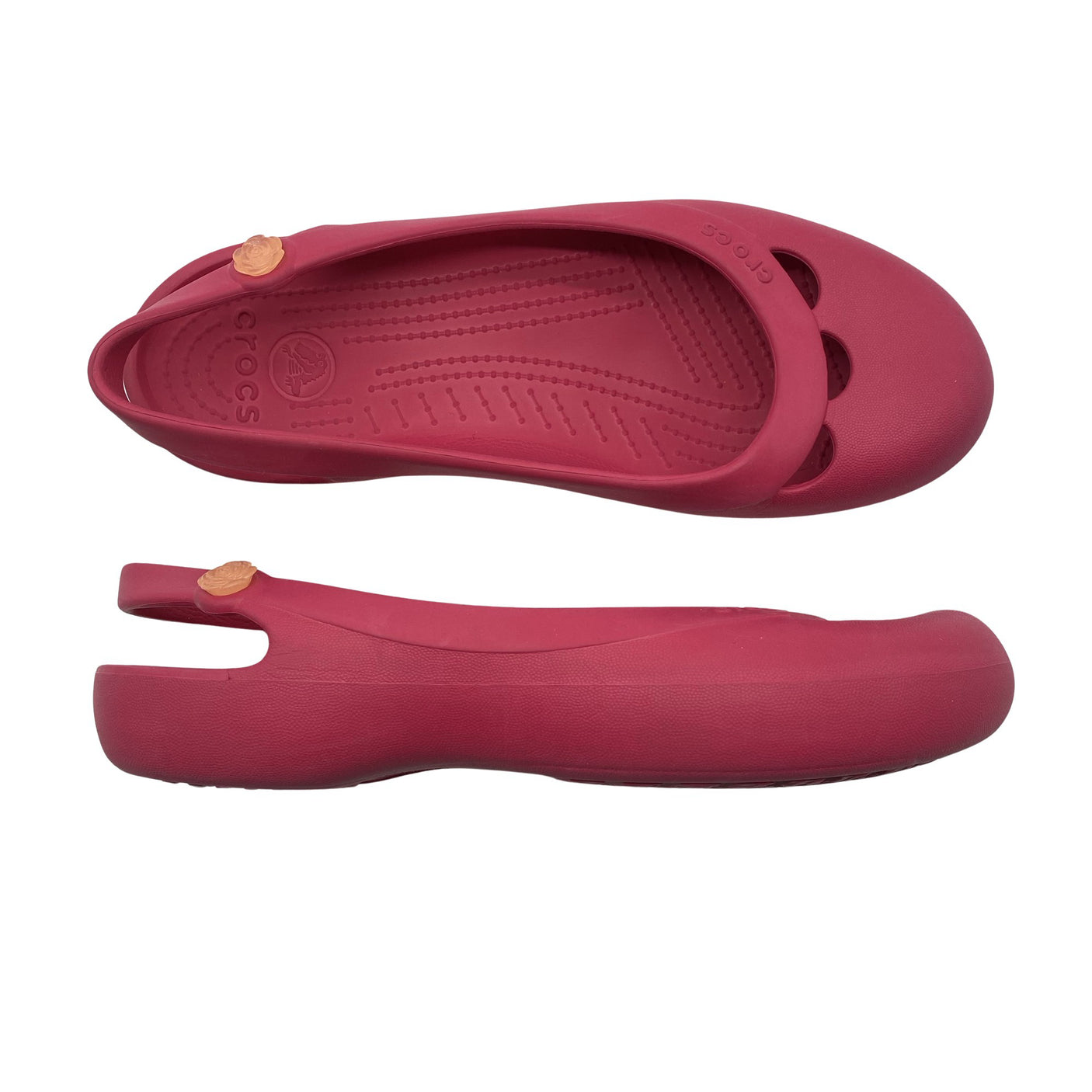 Unisex Crocs - Ballerinas, size 43 - Pink (1)