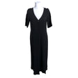 Unisex Lindex - Schiffon dress, size 38 - Black ()