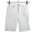 Unisex Marimekko - Denim shorts, size 36 - White ()