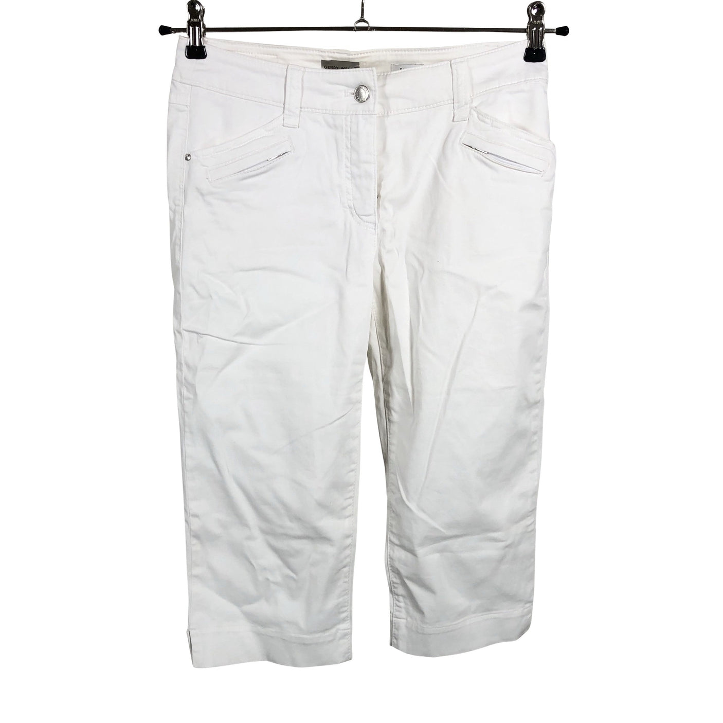 Unisex Gerry Weber - Capri pants, size 36 - White (1)