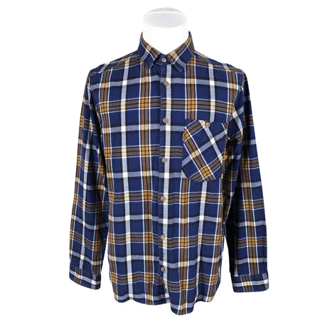 Unisex Sasta - Flannel shirt, size L - Blue ()