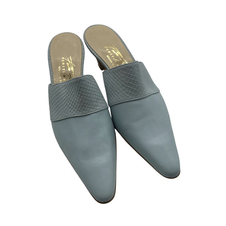 Unisex Pertti Palmroth - Heeled sandals, size 38 - Light blue (2)