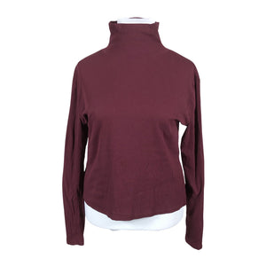 Unisex Lindex - Tricot shirt, size 42 - Wine red (1)