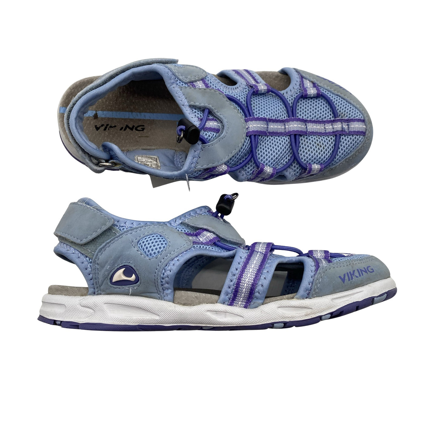 Unisex Viking - Sandals, size 34 - Light blue (1)