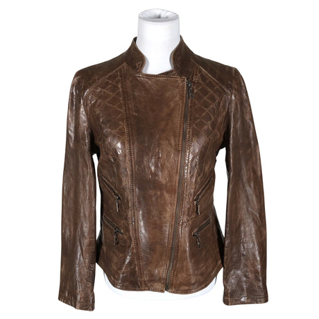 Unisex Taifun - Leather jacket, size 40 - Brown ()