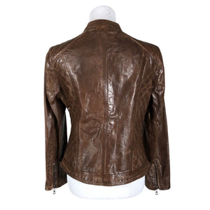 Unisex Taifun - Leather jacket, size 40 - Brown (2)