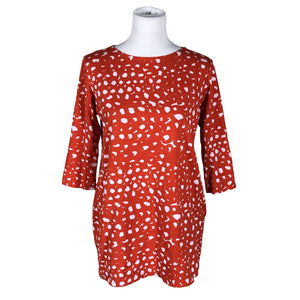 Unisex Marimekko - Tricot tunic, size 38 - Red (1)