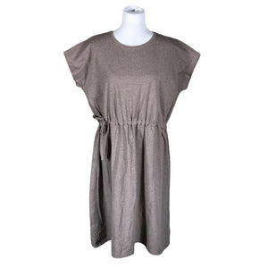 Unisex Papu - Tricot dress, size 38 - Brown (1)