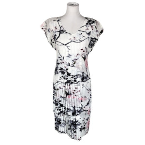 Unisex Kriss - Schiffon dress, size 42 - White (1)