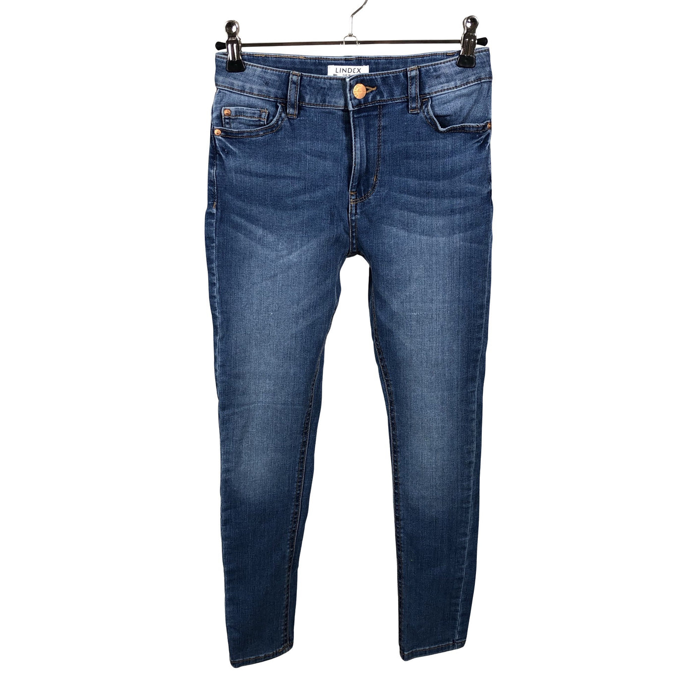 Unisex Lindex - Jeans, size 140 - 146 - Blue (1)