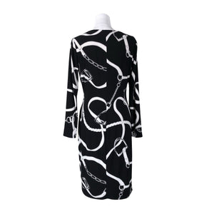 Unisex Lauren Ralph Lauren - Tricot dress, size 40 - Black (3)