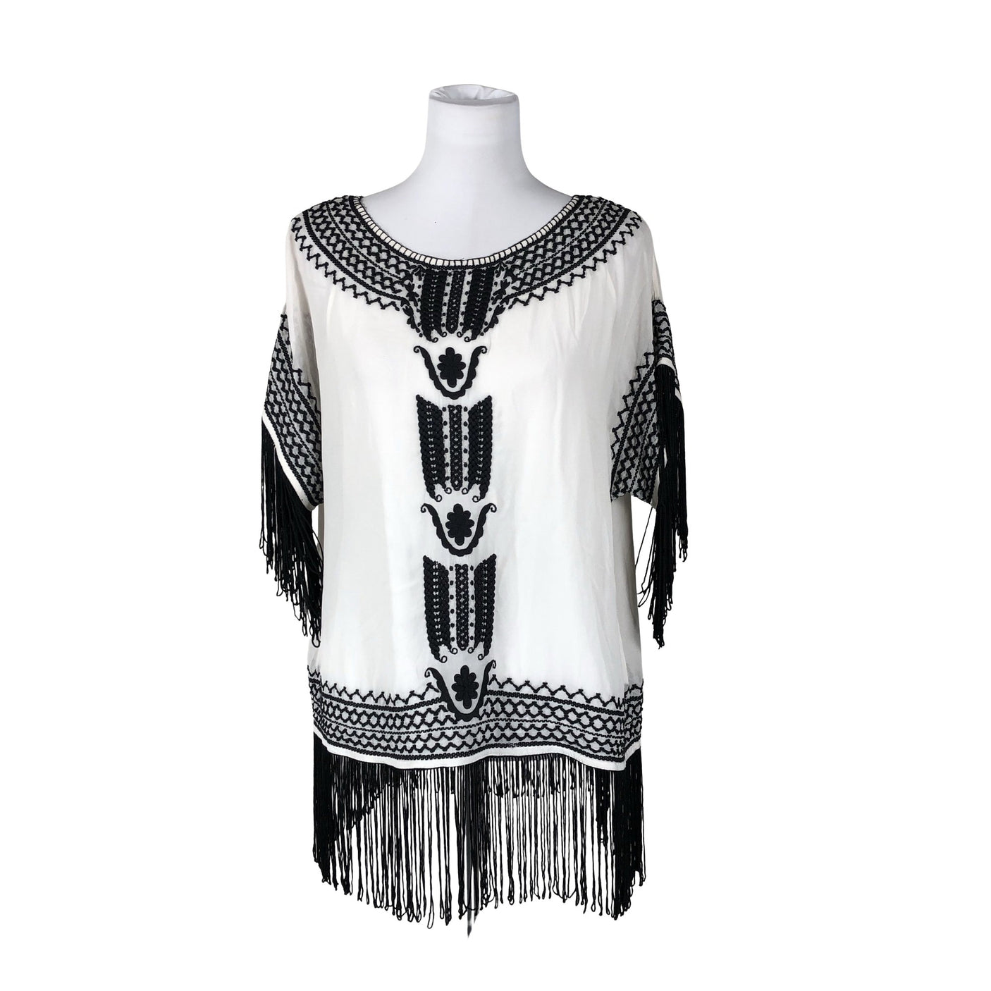 Unisex Alice + Olivia - Blouse, size 38 - Natural white (1)