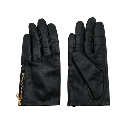 Unisex Tiger of Sweden - Leather gloves, size Ei kokoa - Black ()