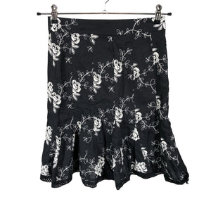 Unisex Caroll - Fabric skirt, size 36 - Black (1)
