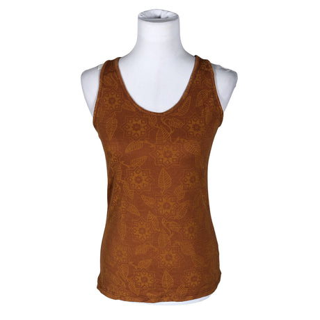 Unisex Röjk - Tricot tank top, size 36 - Orange ()