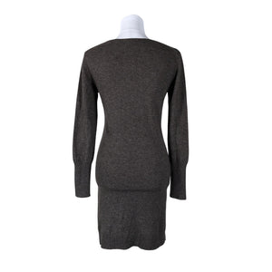 Unisex Perfect Cashmere - Knit dress, size 38 - Brown (3)