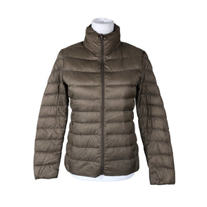 Unisex Uniqlo - Light down jacket, size 40 - Brown (1)