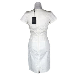 Unisex Daniel Hechter - Sheath dress, size 34 - Natural white (2)