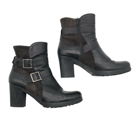 Unisex Wonders - Ankle boots, size 39 - Black ()
