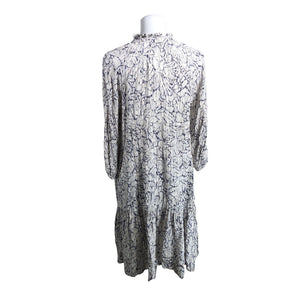 Unisex Second Female - Schiffon dress, size 38 - Blue (2)