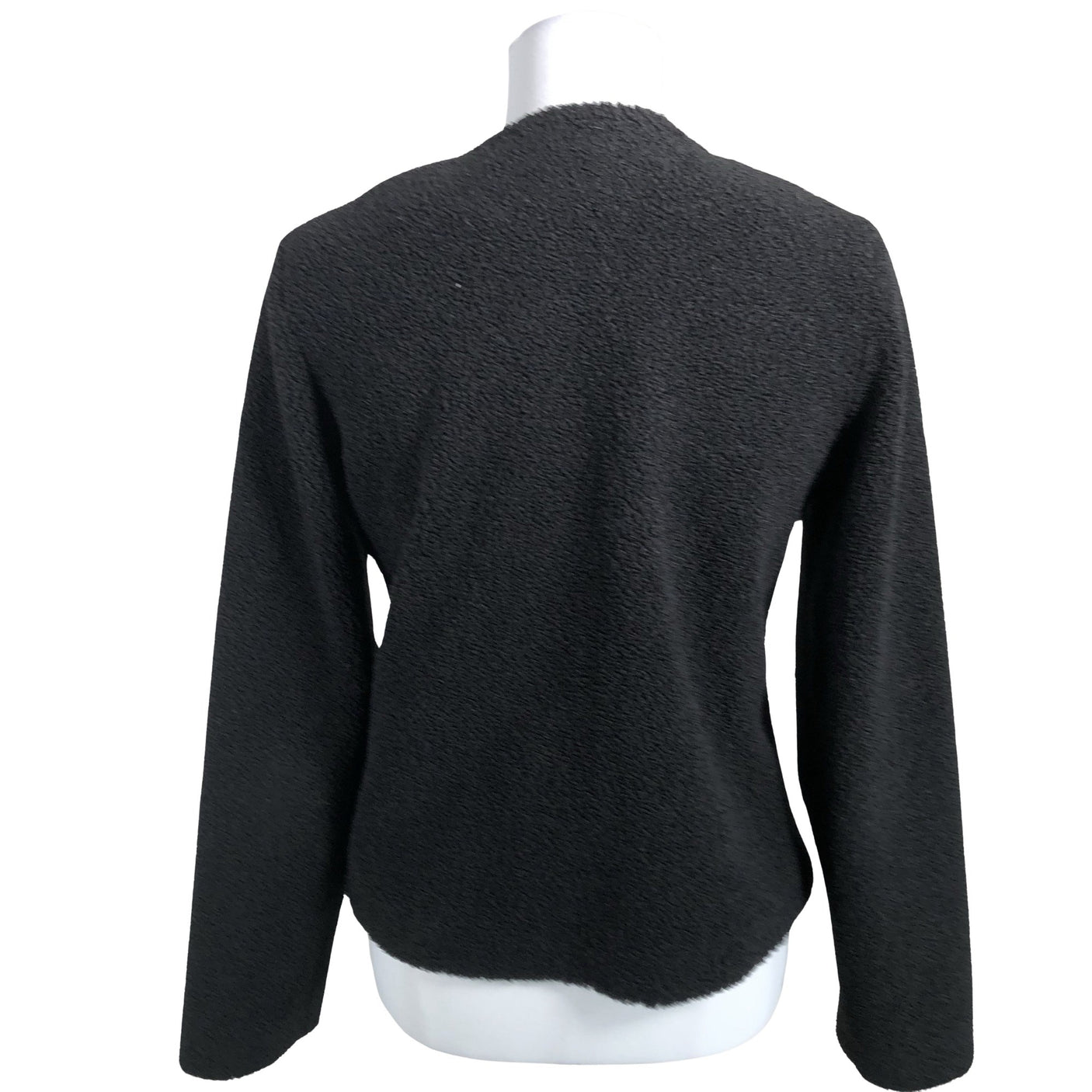 Unisex Lene Sand - Faux fur coat, size 38 - Black (2)